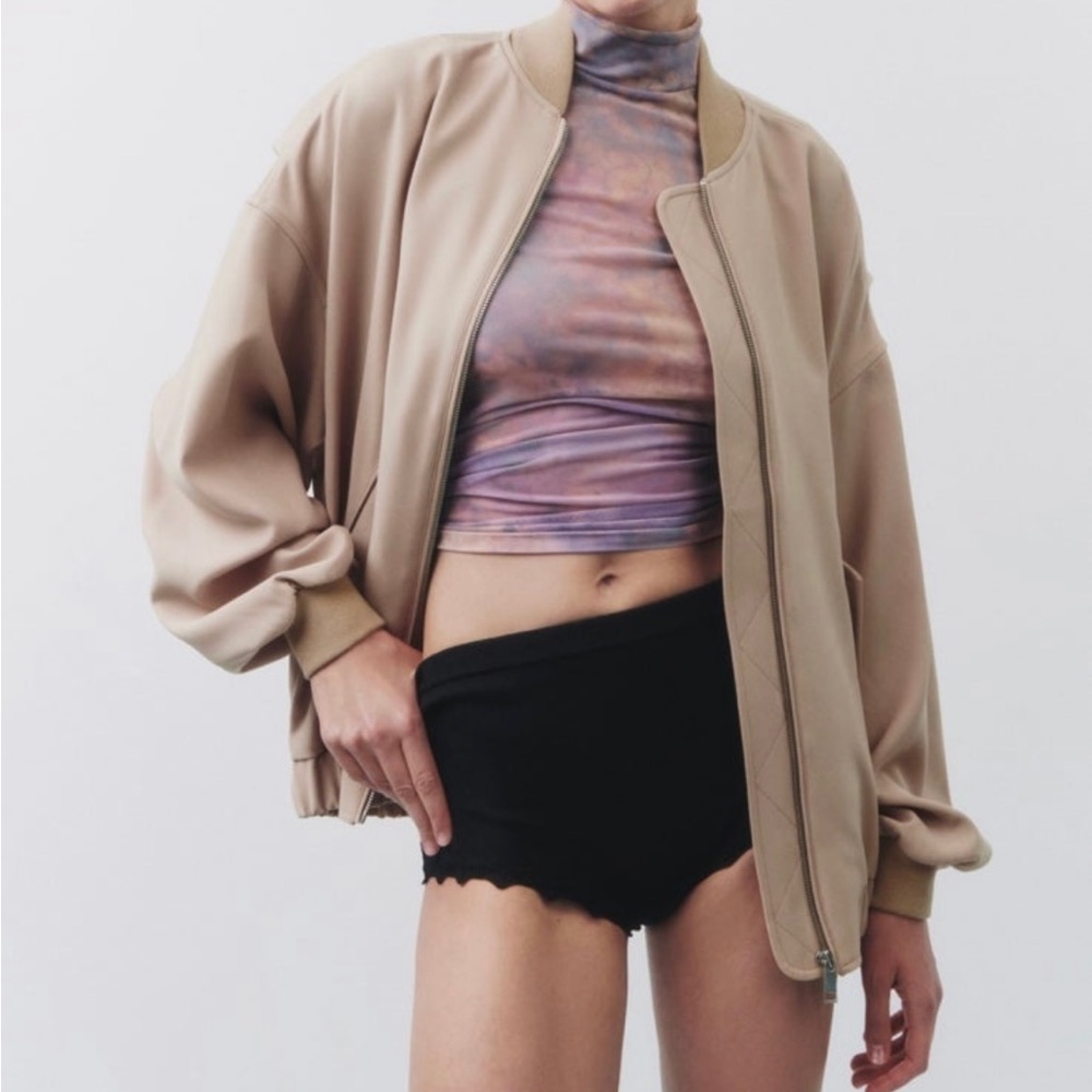 Women Zara Bomber Jacket Size XS-S
